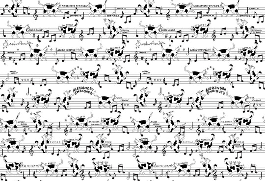 HookedOnWalls Enriquezland Musicisti behang 25512Afbeelding 1