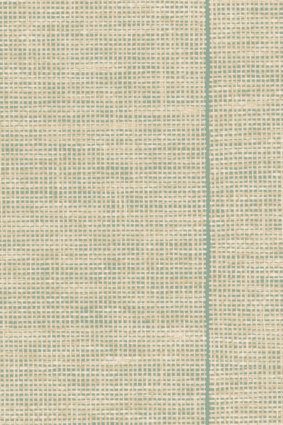 ARTE Le Raphia Tissé Essentials Les Naturels 26751 afbeelding 1 "Naturel","Turkoois"