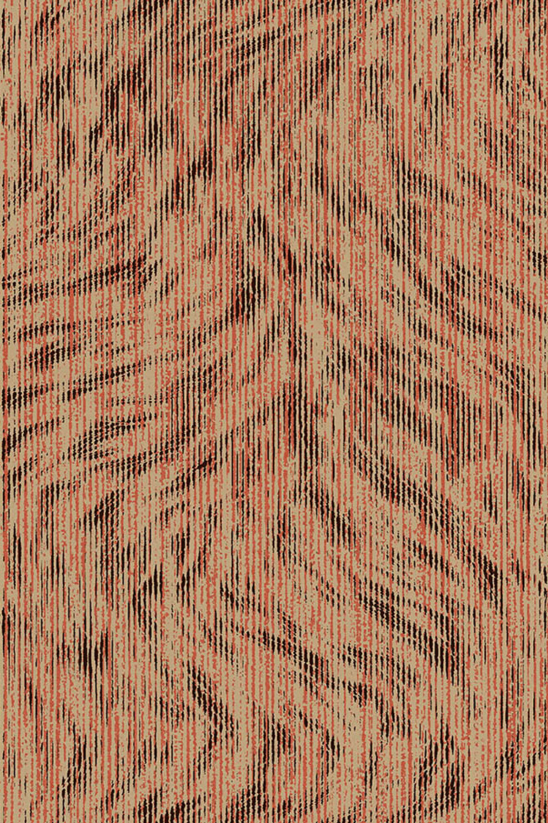 ARTE Blushing Sloth Moooi Wallcovering Extinct Animals MO2042 afbeelding 1 "Rood"