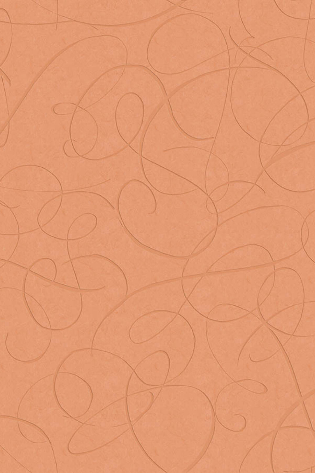 ARTE Calligraphy Bird Moooi Wallcovering Extinct Animals MO2013 afbeelding 1 "Oranje"