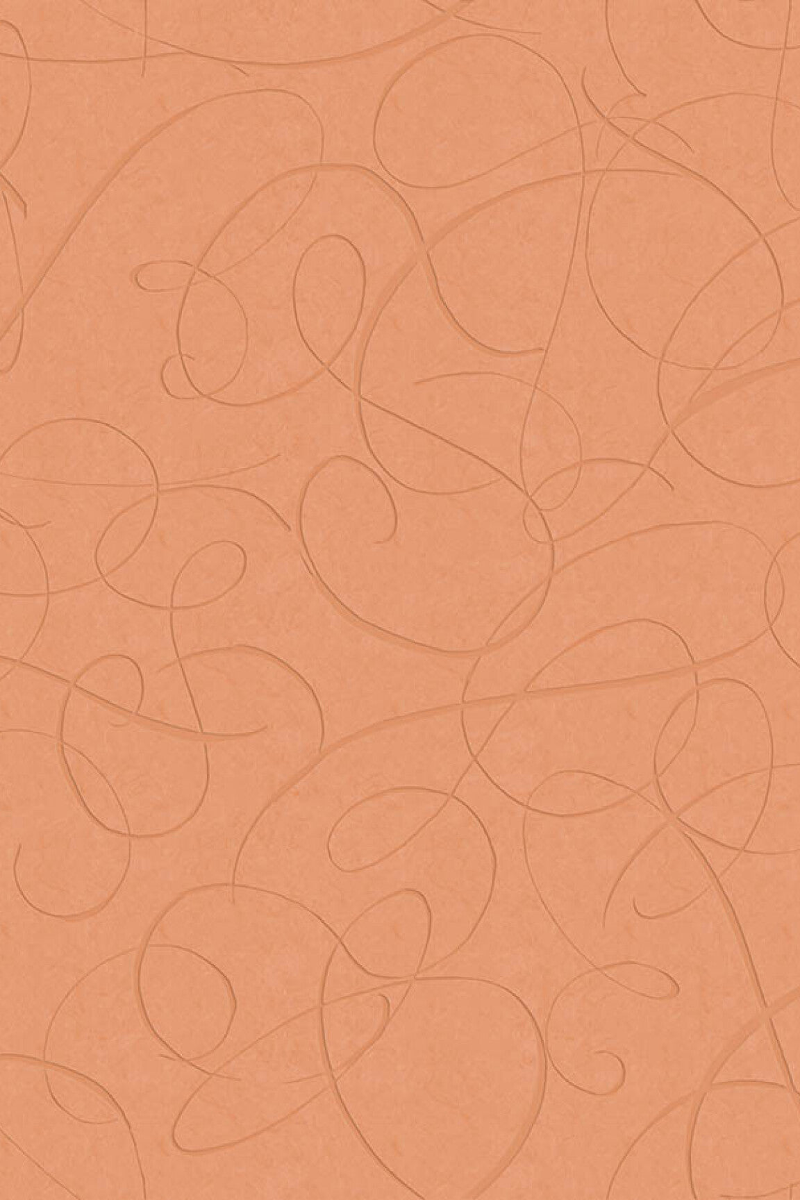 ARTE Calligraphy Bird Moooi Wallcovering Extinct Animals MO2013 afbeelding 1 "Oranje"