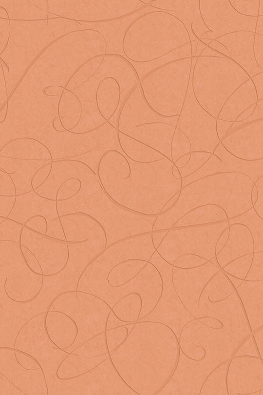 ARTE Calligraphy Bird Moooi Wallcovering Extinct Animals MO2013 afbeelding 1 "Oranje"