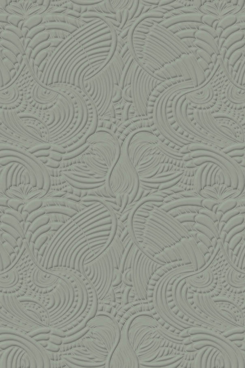 ARTE Dodo Pavone Moooi Wallcovering Extinct Animals MO2096 afbeelding 1 "Groen"