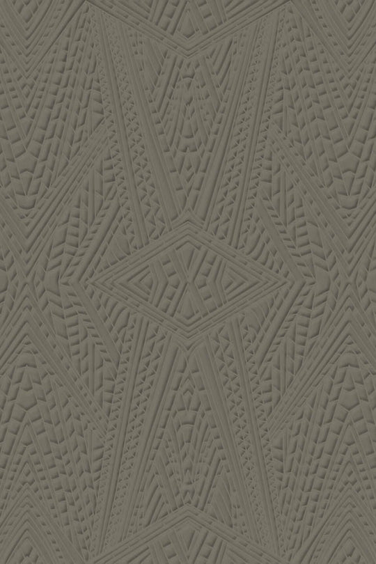 ARTE Dwarf Rhino Moooi Wallcovering Extinct Animals MO2083 afbeelding 1 "Bruin"