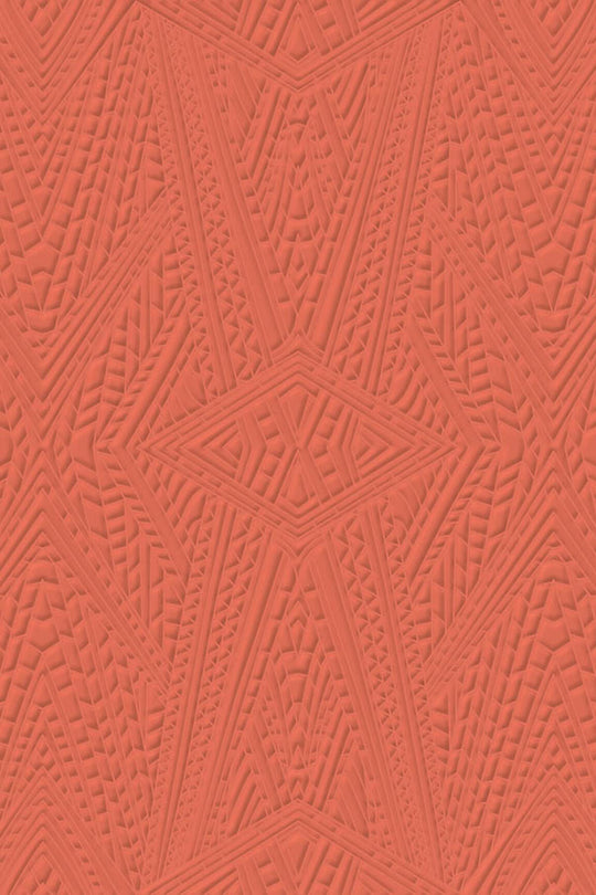 ARTE Dwarf Rhino Moooi Wallcovering Extinct Animals MO2084 afbeelding 1 "Rood"