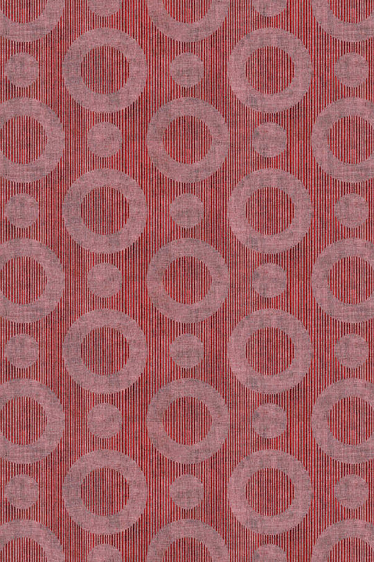 ARTE Umbrella Squid Moooi Wallcovering Extinct Animals MO2061 afbeelding 1 "Rood"