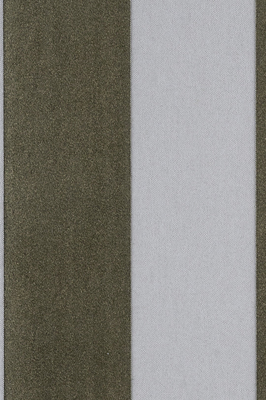 ARTE Stripe Velvet and Lin Flamant Suite III - Velvet 18108 afbeelding 1 "Groen","Zwart / Grijs"