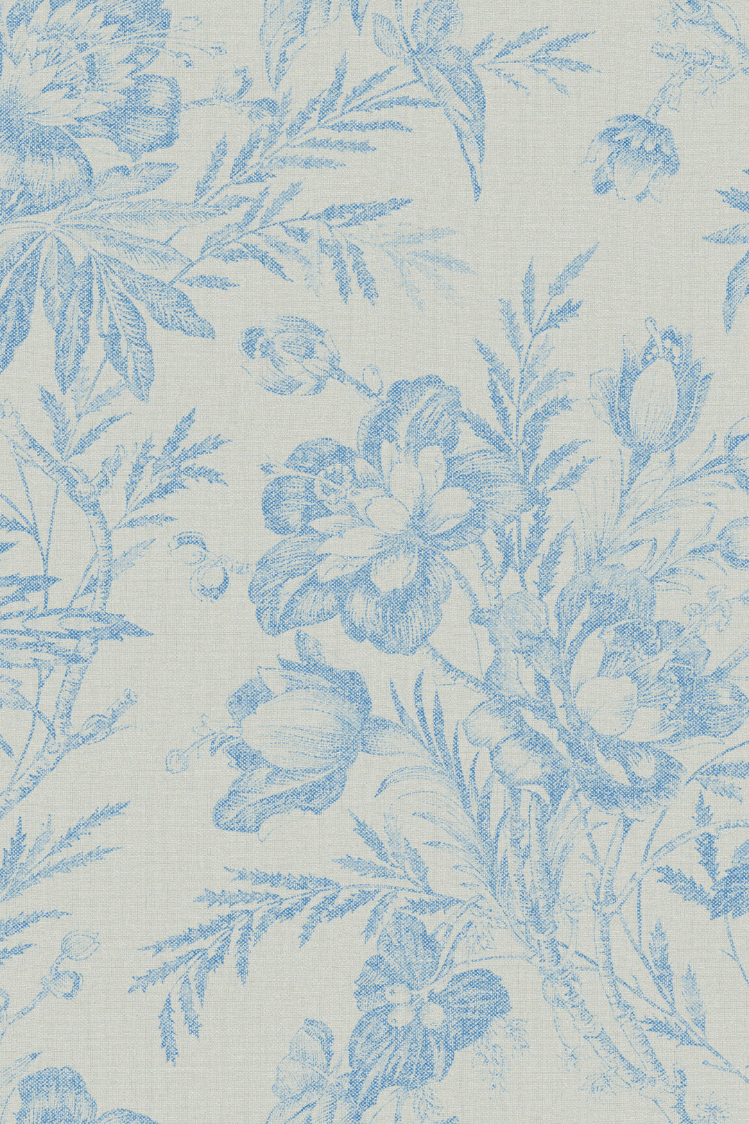 ARTE Indienne Flamant Suite V - Mystic Impressions 59203 afbeelding 1 "Blauw"