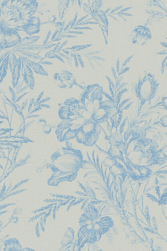 ARTE Indienne Flamant Suite V - Mystic Impressions 59203 afbeelding 1 "Blauw"