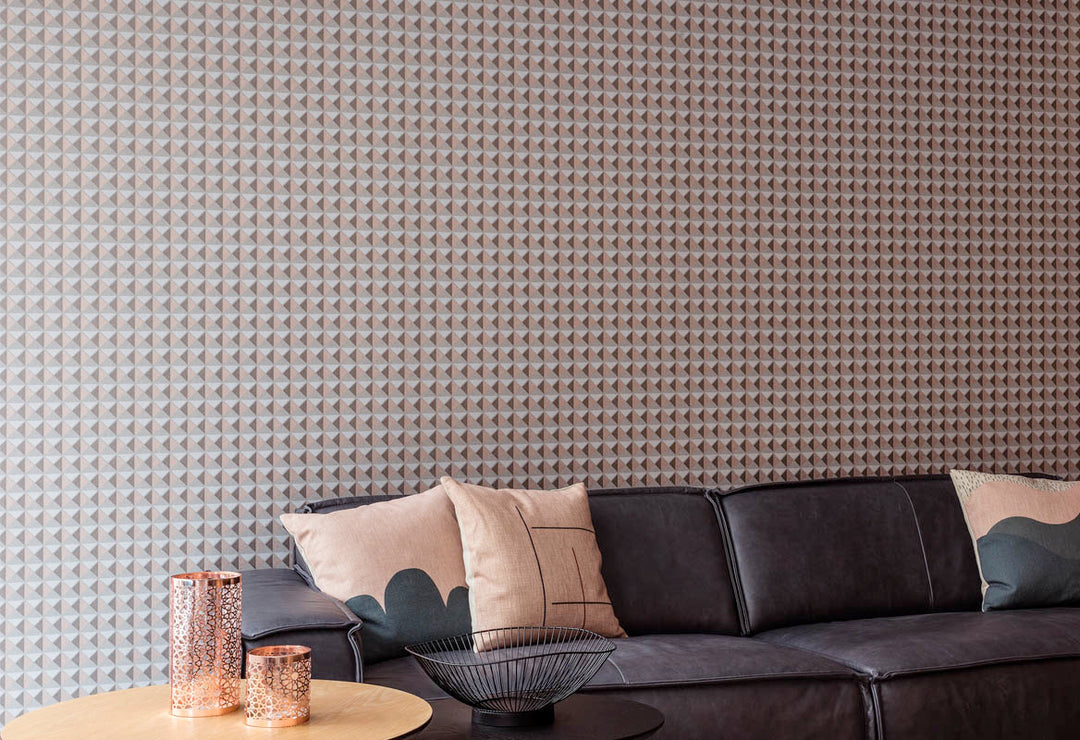 HookedOnWalls Gentle Groove Lattice behang 66550Afbeelding 3
