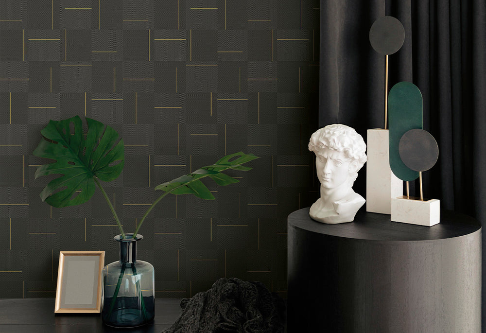 HookedOnWalls Culture Club Geometrico Nikko behang 14606Afbeelding 2