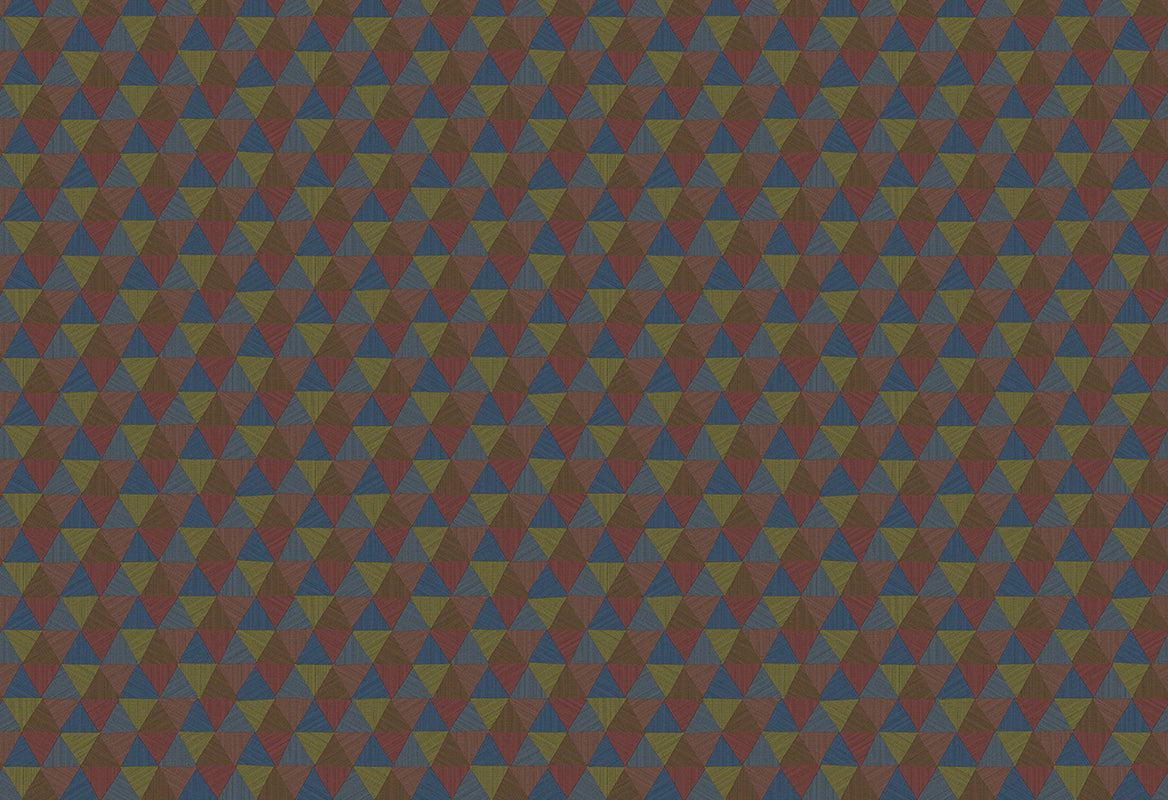 HookedOnWalls JV 602 Jaipur Triangles Tropicales behang 6835Afbeelding 1