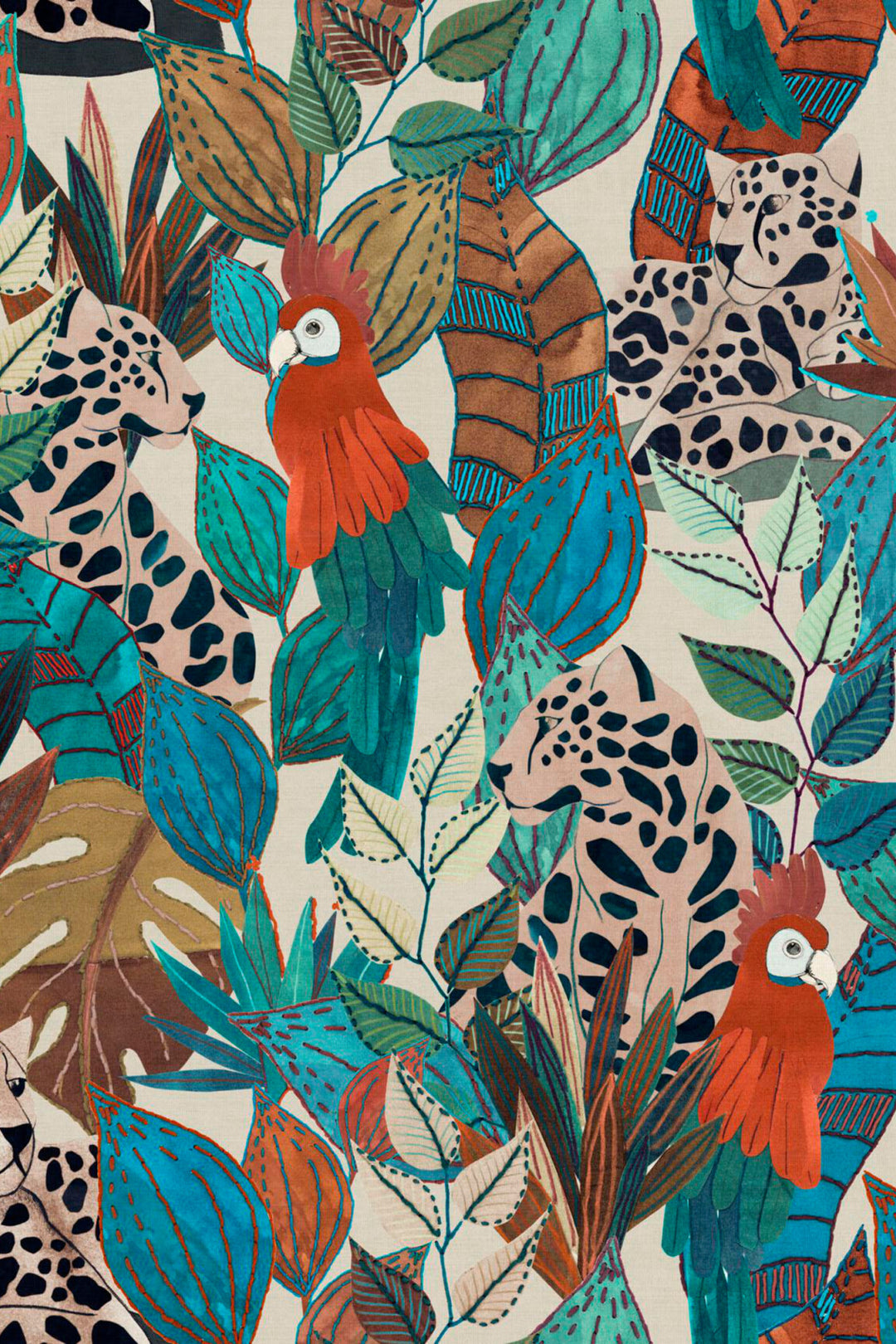 ARTE Giungla JV800 Tierra 6640 afbeelding 1 "Multi","Blauw"
