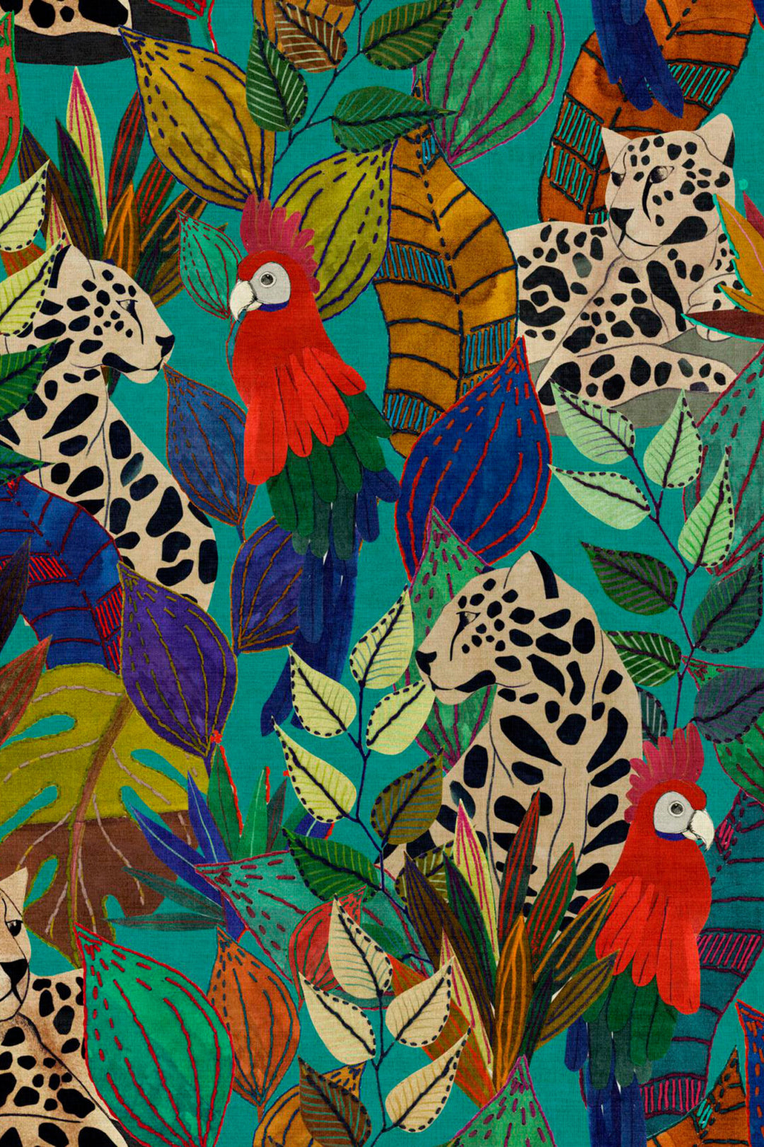 ARTE Giungla JV800 Tierra 6642 afbeelding 1 "Multi","Groen"