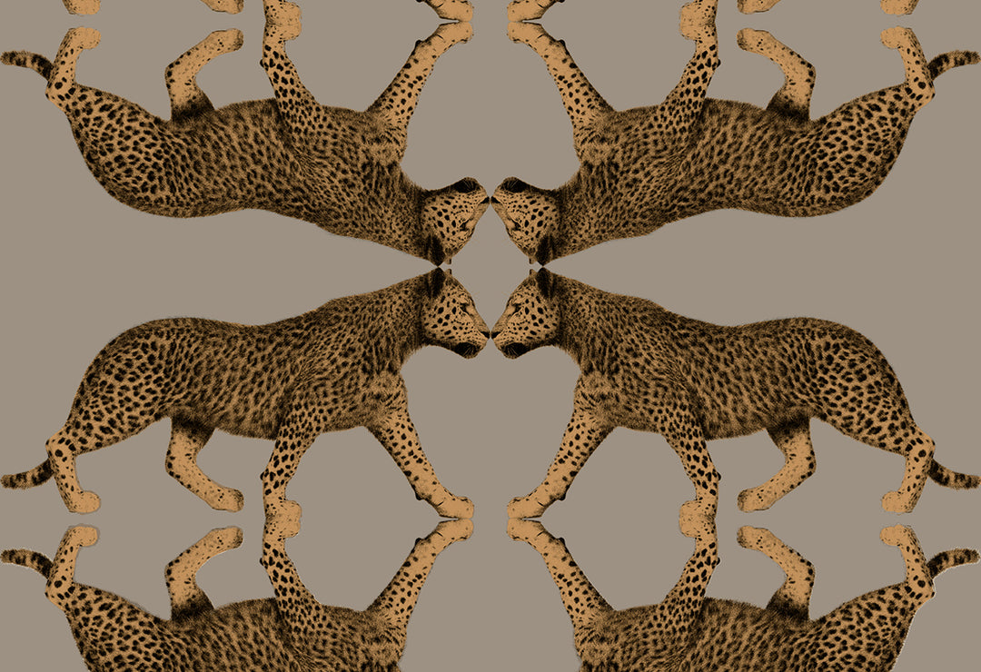 HookedOnWalls Leopard Walk Sabor behang 15330Afbeelding 1
