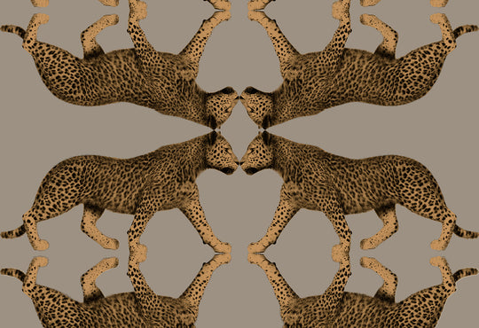 HookedOnWalls Leopard Walk Sabor behang 15330Afbeelding 1