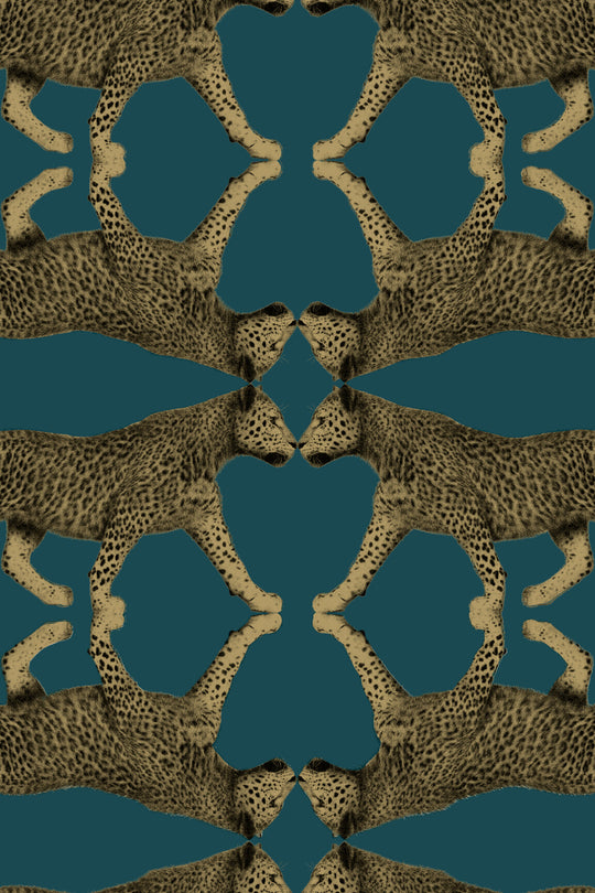 HookedOnWalls Leopard Walk Sabor behang 15331Afbeelding 3