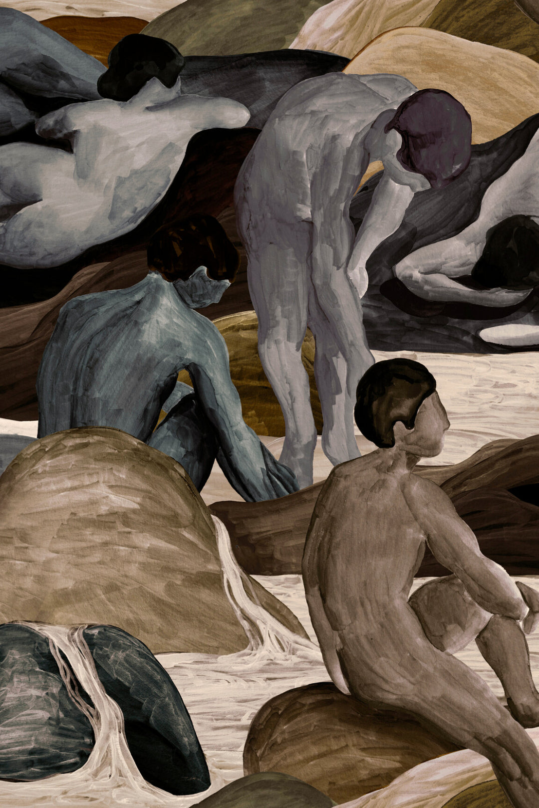 ARTE Saturnia Les Thermes 70501 afbeelding 1 "Zwart / Grijs","Bruin","Naturel"