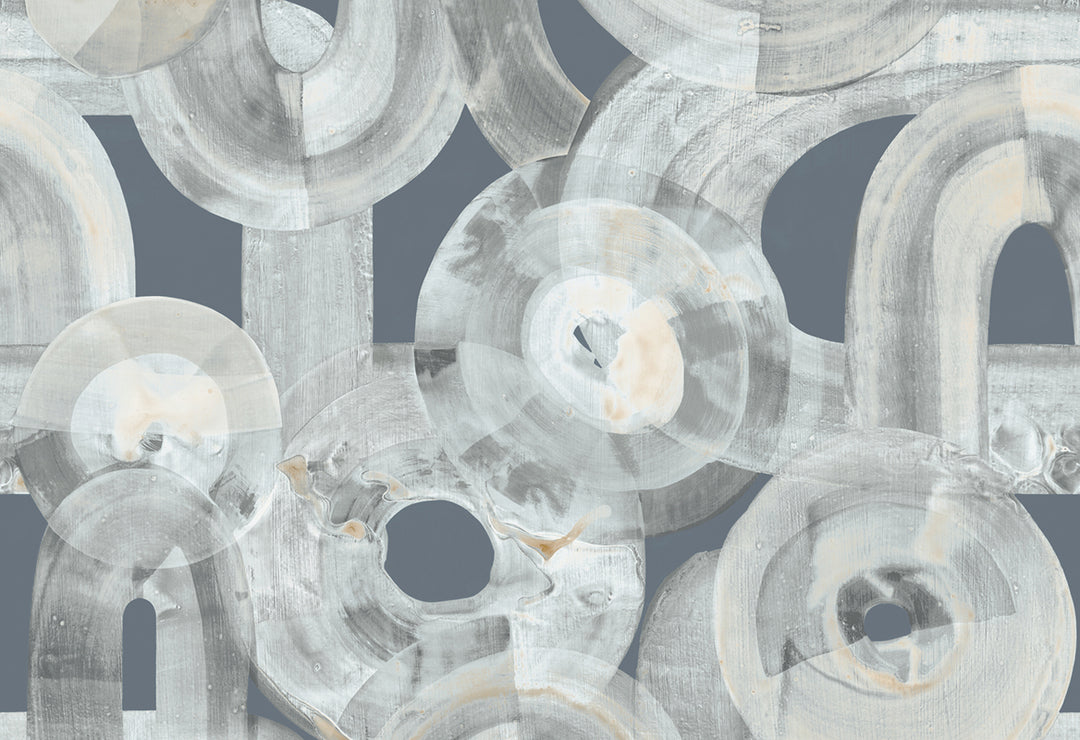 HookedOnWalls Liaison Curved Brush behang 46316Afbeelding 1