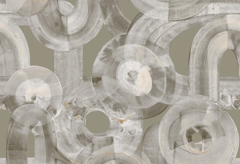 HookedOnWalls Liaison Curved Brush behang 46318Afbeelding 1