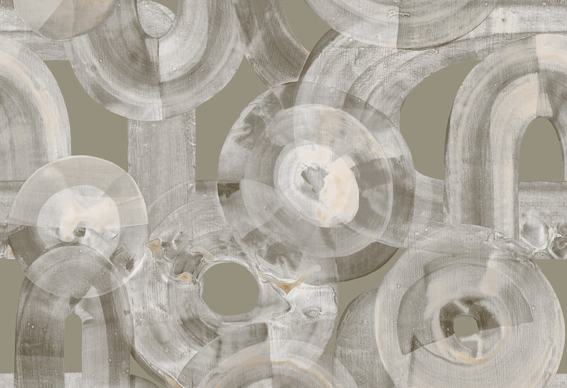 HookedOnWalls Liaison Curved Brush behang 46318Afbeelding 1