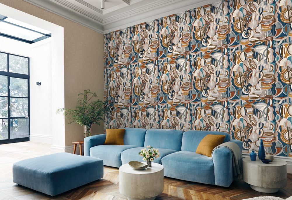 HookedOnWalls Linen Lyrics Eclettico behang 34741Afbeelding 2
