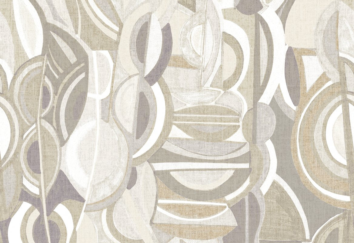HookedOnWalls Linen Lyrics Eclettico behang 34740Afbeelding 1