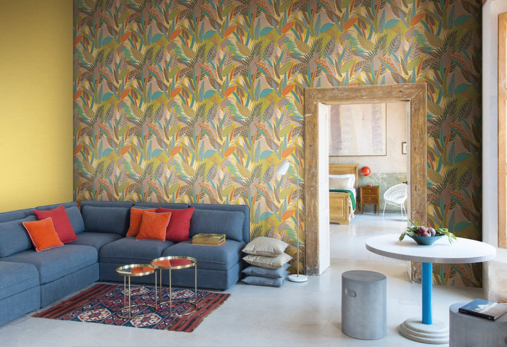 HookedOnWalls Linen Lyrics Kongo behang 34750Afbeelding 2
