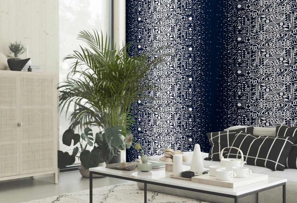 HookedOnWalls Marimekko Volume 05 Yön Varjo behang 23326Afbeelding 2