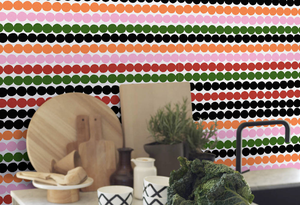 HookedOnWalls Marimekko Volume 05 Räsymatto behang 23321Afbeelding 2