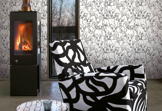 HookedOnWalls Marimekko Volume 05 Iltavilli behang 14106Afbeelding 2