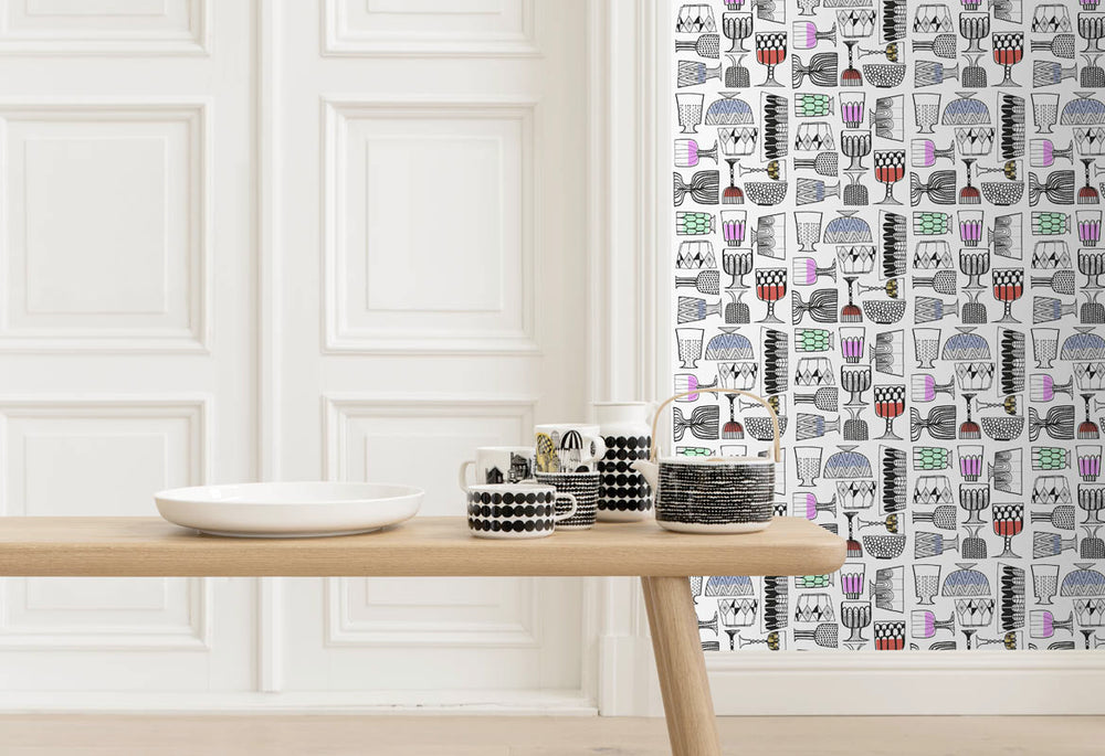 HookedOnWalls Marimekko Volume 05 Kippis behang 14100Afbeelding 2