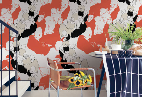 HookedOnWalls Marimekko Volume 05 Ystävät behang 23360Afbeelding 2
