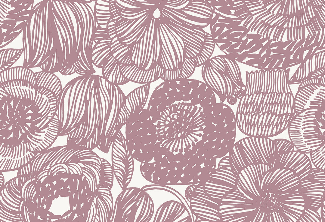 HookedOnWalls Marimekko Volume 06 Kurjenpolvi behang 25180Afbeelding 1