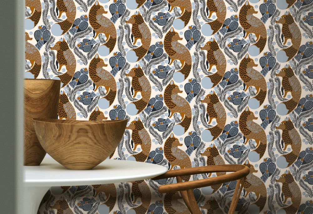HookedOnWalls Marimekko Volume 06 Ketunmarja behang 25175Afbeelding 2