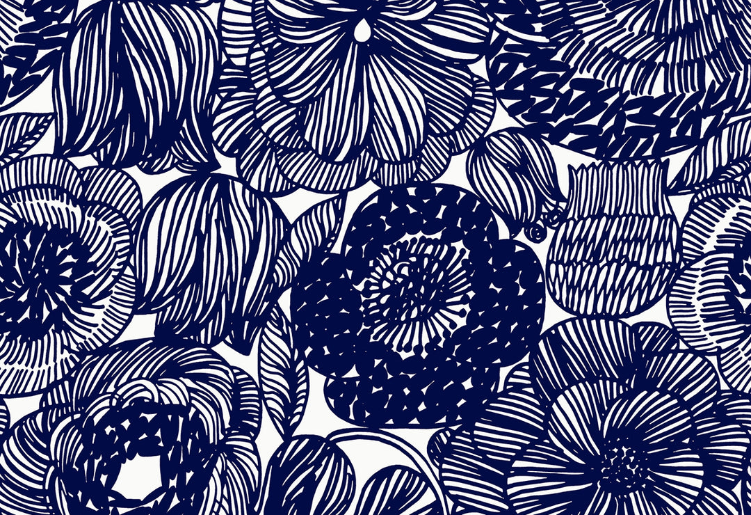 HookedOnWalls Marimekko Volume 06 Kurjenpolvi behang 25182Afbeelding 1