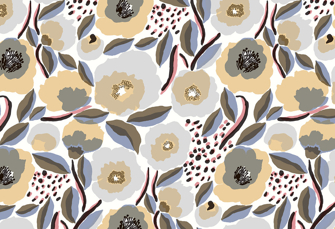 HookedOnWalls Marimekko Volume 06 Rosarium behang 25156Afbeelding 1