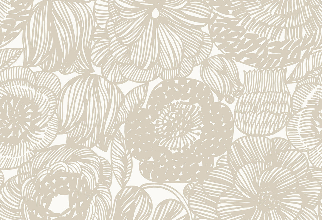 HookedOnWalls Marimekko Volume 06 Kurjenpolvi behang 25181Afbeelding 1