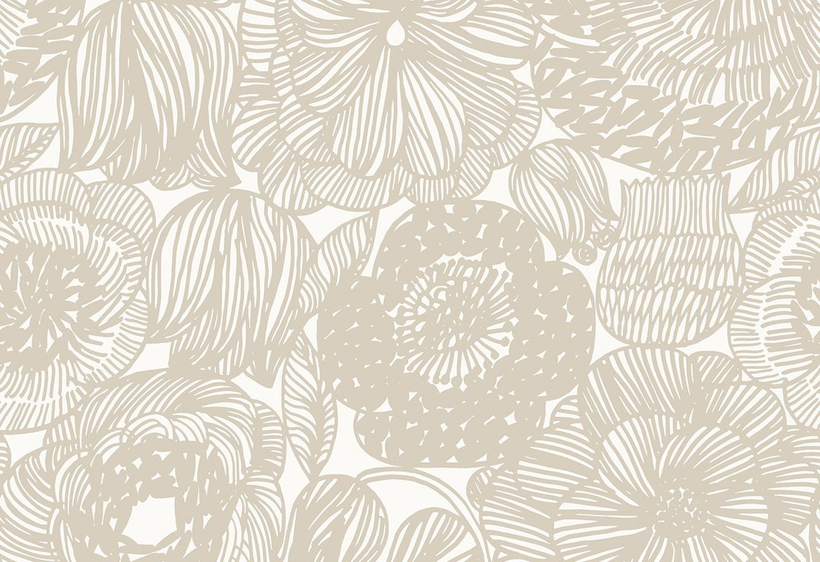 HookedOnWalls Marimekko Volume 06 Kurjenpolvi behang 25181Afbeelding 1