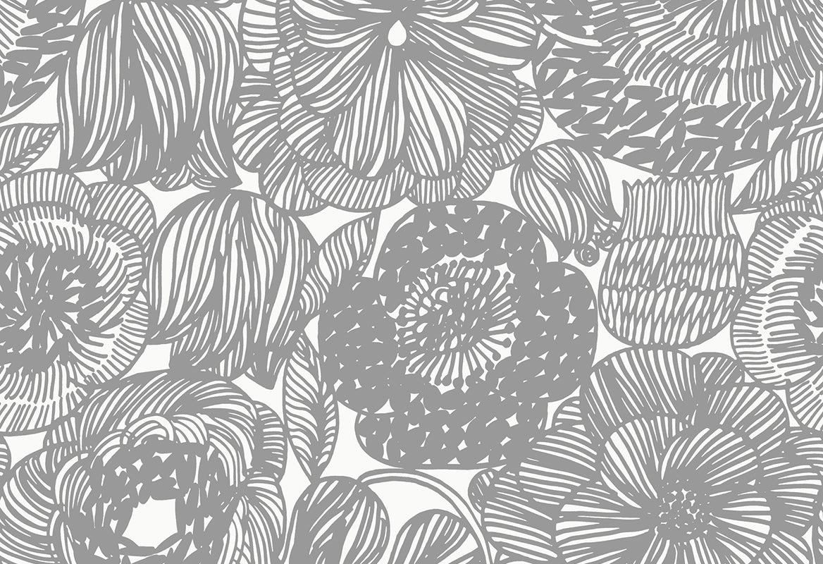 HookedOnWalls Marimekko Volume 06 Kurjenpolvi behang 25183Afbeelding 1