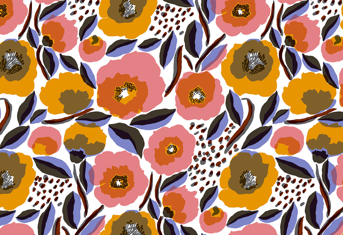 HookedOnWalls Marimekko Volume 06 Rosarium behang 25155Afbeelding 1