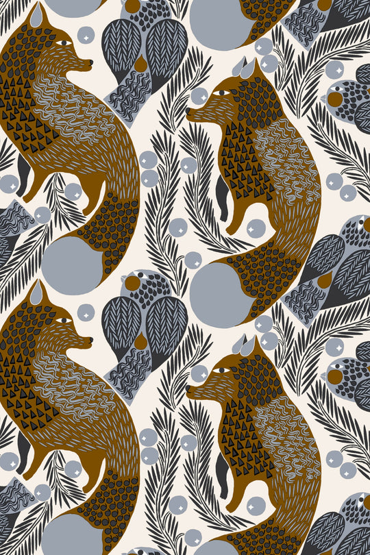 HookedOnWalls Marimekko Volume 06 Ketunmarja behang 25176Afbeelding 3