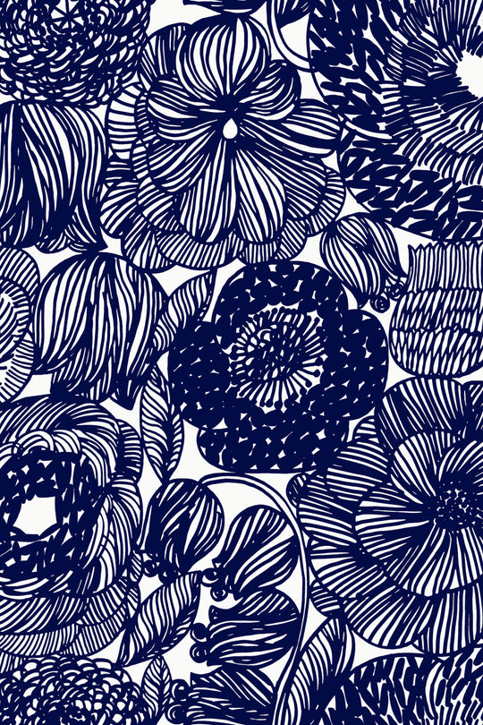 HookedOnWalls Marimekko Volume 06 Kurjenpolvi behang 25182Afbeelding 3