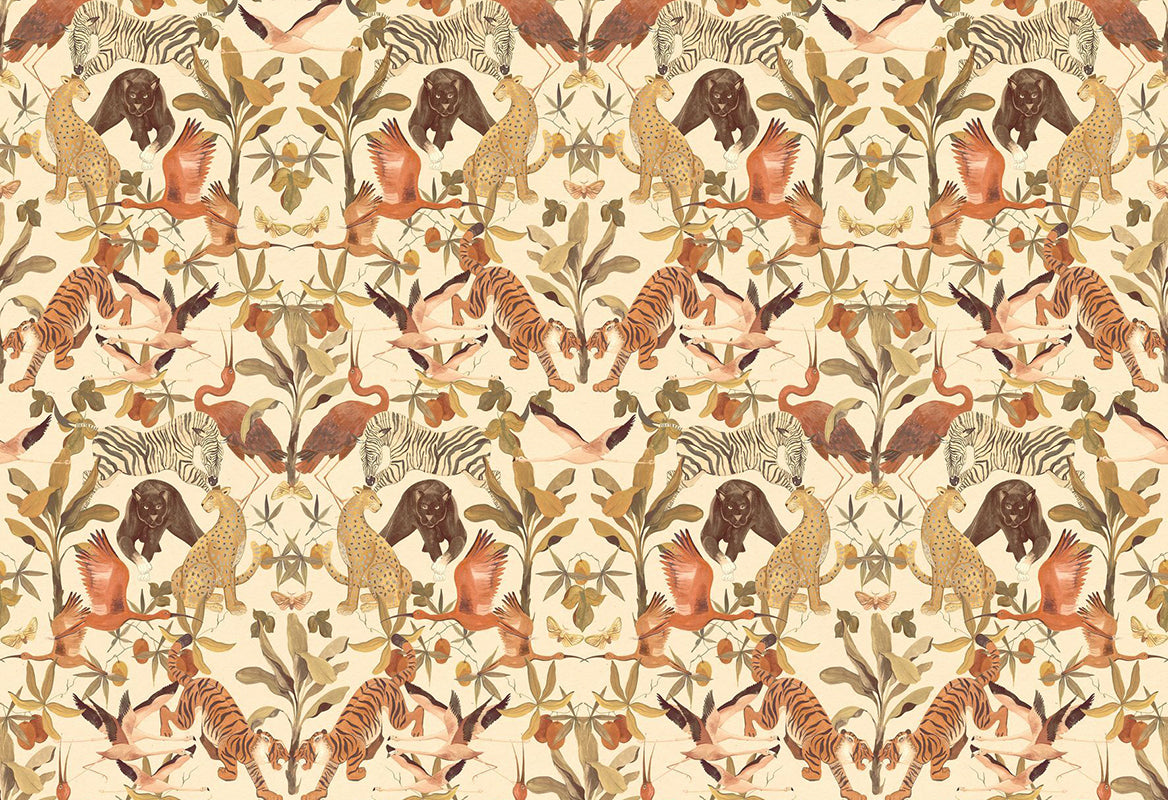HookedOnWalls Marta Cortese Magic Animals behang 37851Afbeelding 1