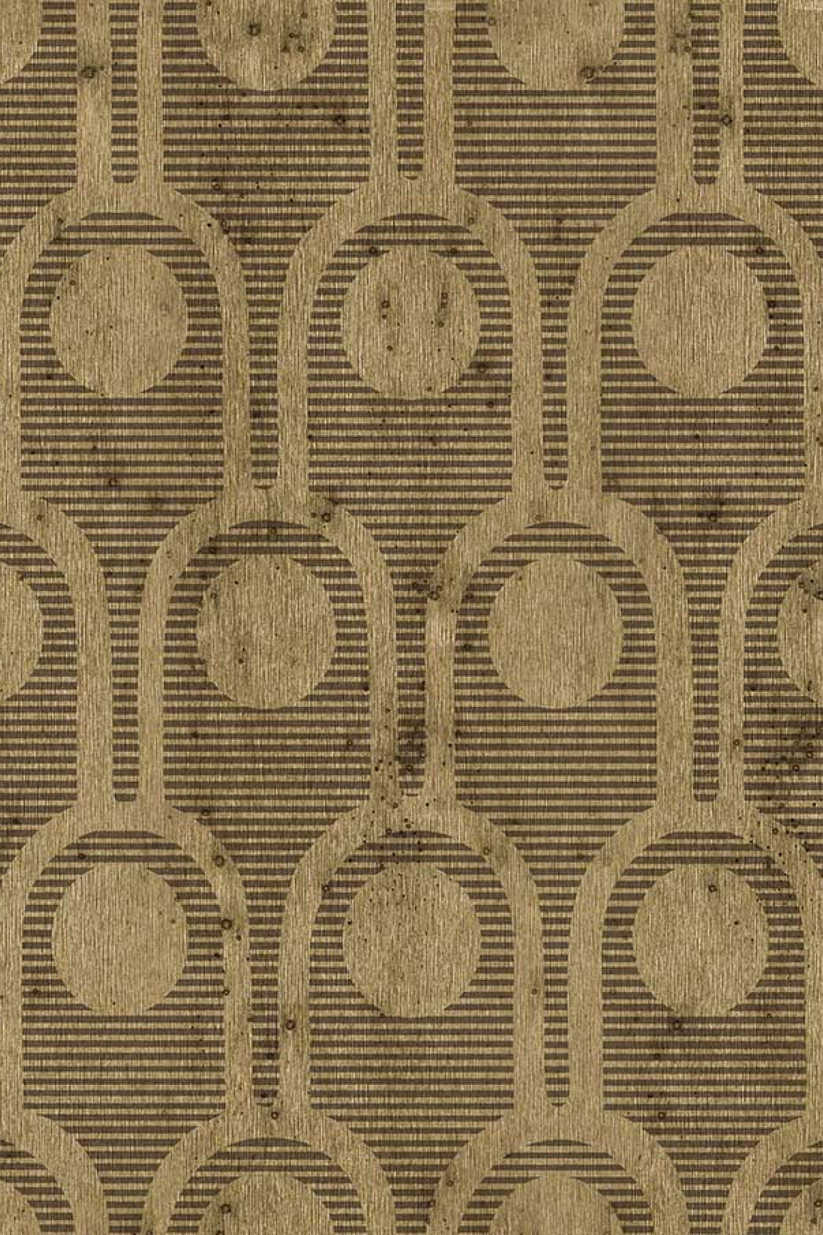 ARTE Arcum Metal X Signum 37633 afbeelding 1 "Goud","Bruin"
