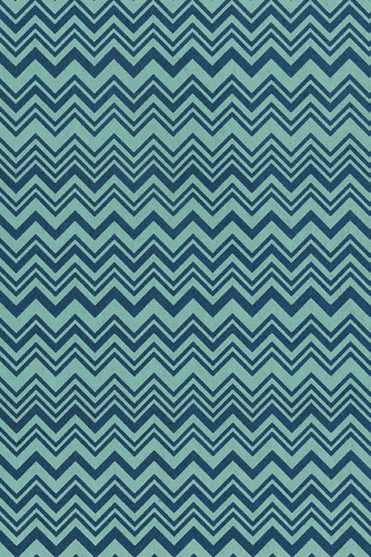 ARTE Zig Zag Missoni Home Wallcoverings 02 10138 afbeelding 1 "Blauw"