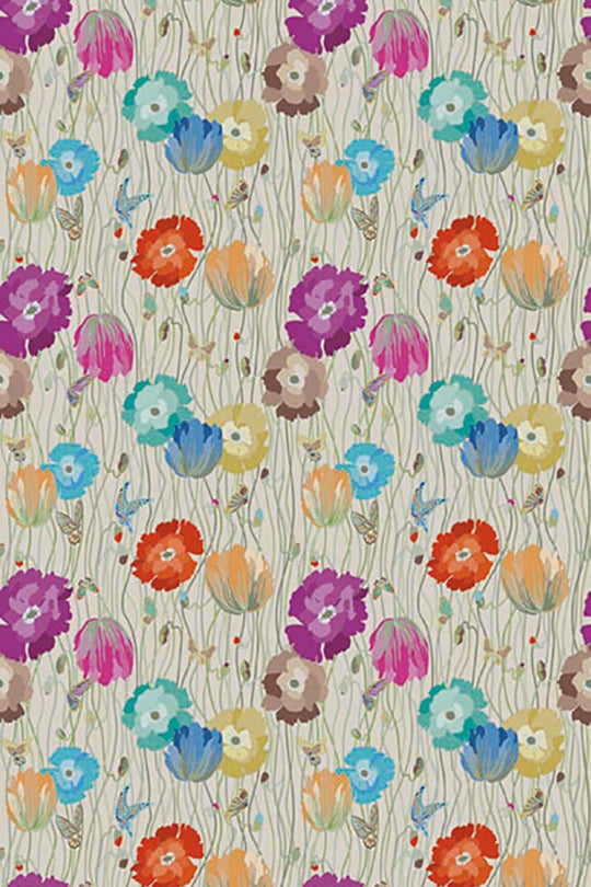 ARTE Poppies Missoni Home Wallcoverings 02 10194 afbeelding 1 "Multi"