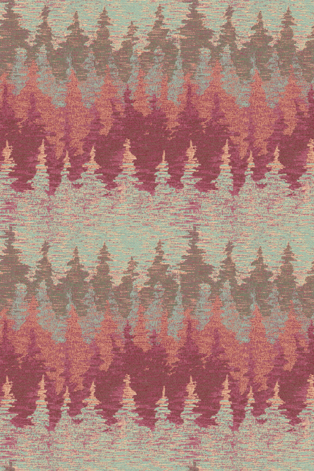 ARTE Alps Missoni Home Wallcoverings 03 10212 afbeelding 1 "Rood"