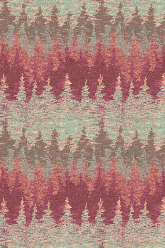 ARTE Alps Missoni Home Wallcoverings 03 10212 afbeelding 1 "Rood"