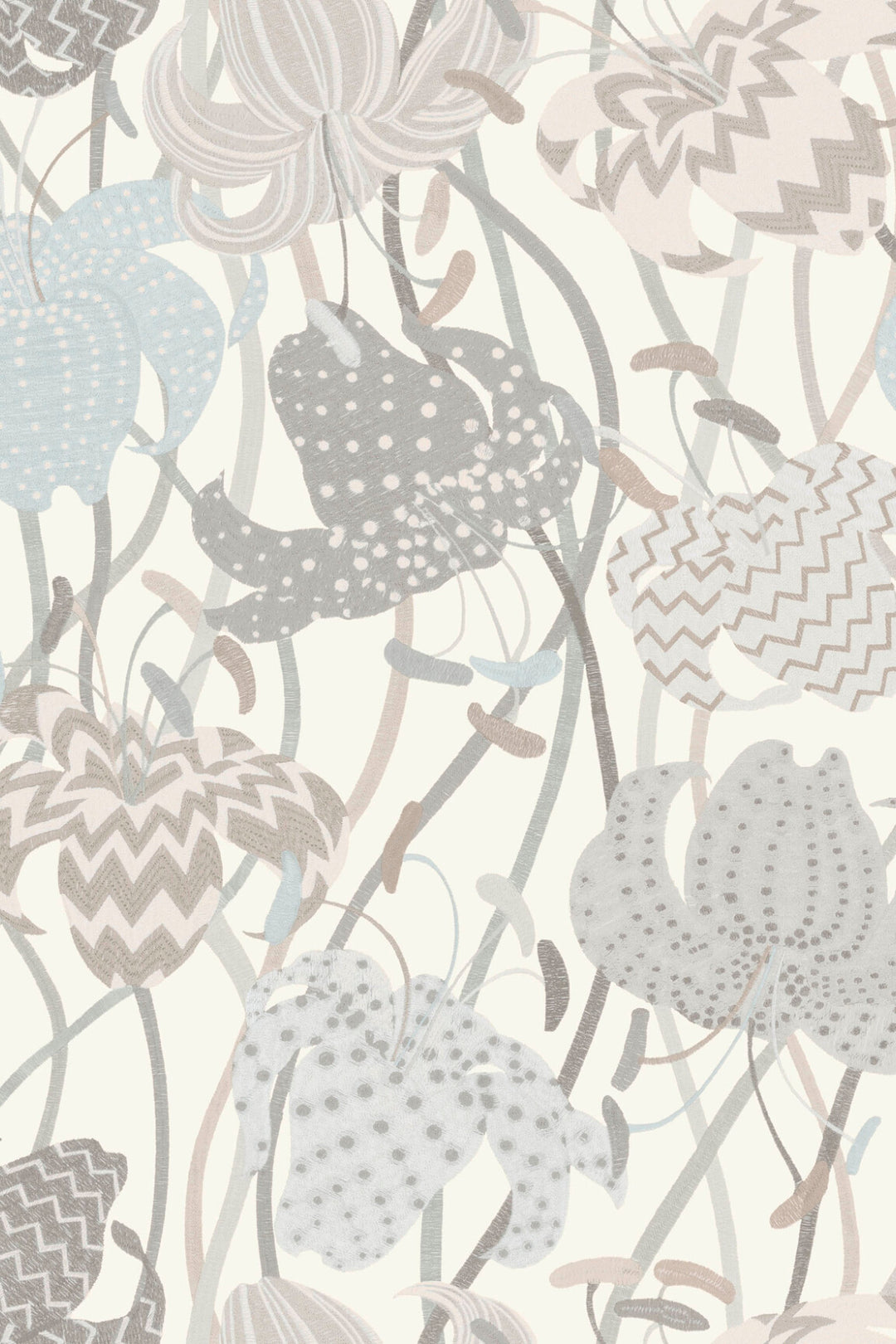 ARTE Lilium Missoni Home Wallcoverings 03 10234 afbeelding 1 "Zwart / Grijs"
